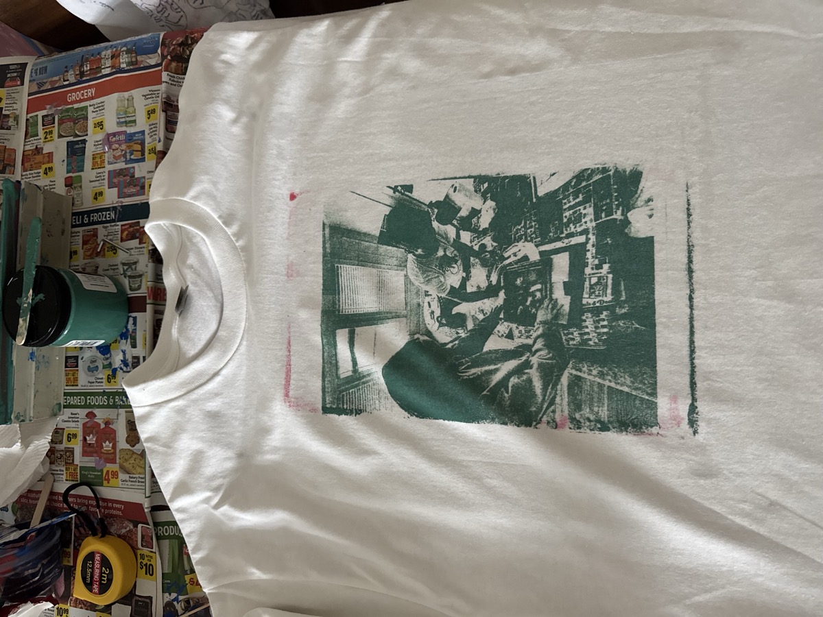 screen printed design