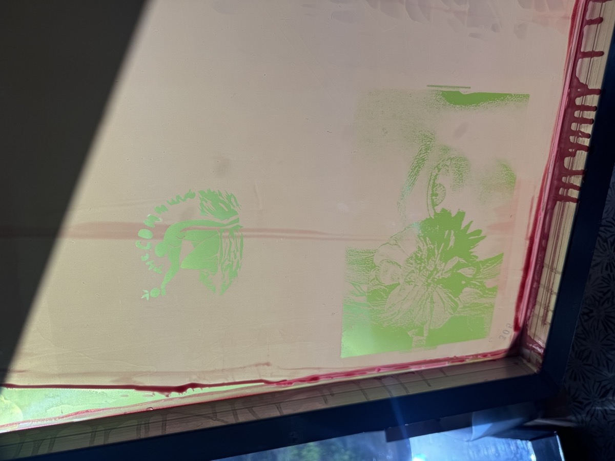 screen printed design
