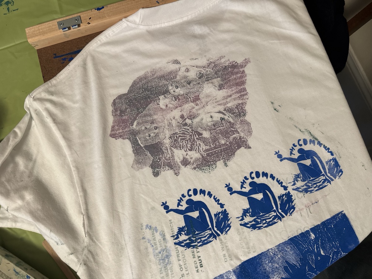 screen printed design